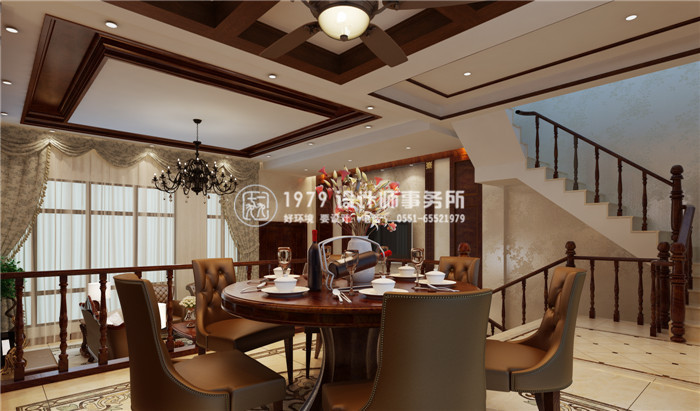 合肥別墅餐廳設計